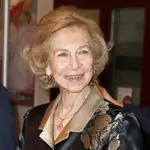 La Reina Sofía emérita de España durante la celebración de la 36ª edición del concierto "Premios Reina Sofía" en Madrid el jueves 17 de octubre de 2019.