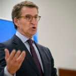 El presidente de la Xunta de Galicia, Alberto Núñez Feijóo