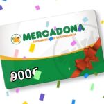 La tarjeta regalo de Mercadona por valor de 900 euros que los ciberdelincuentes usan como cebo.