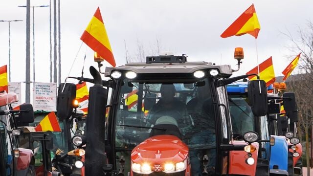 Tractorada en Valladolid