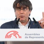 El expresidente de la Generalitat Carles Puigdemont