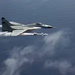 Imagen de archivo de un MiG-29