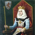 La reina Urraca. Obra de Jos&eacute; Mar&iacute;a Rodr&iacute;guez de Losada que se encuentra en el Ayuntamiento de Le&oacute;n