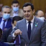 El presidente de la Junta, Juanma Moreno. Joaquín Corchero / Europa Press