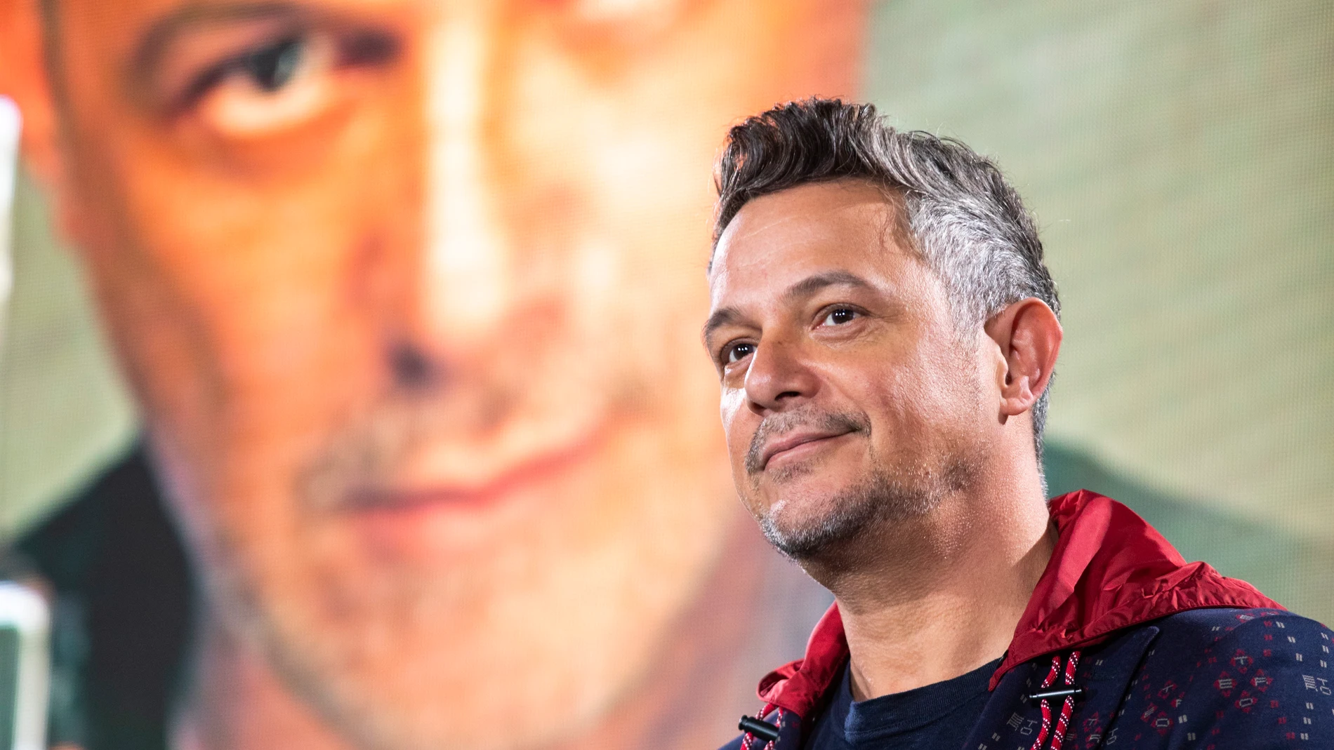 Alejandro Sanz, durante la presentación de su próxima gira ante la Prensa