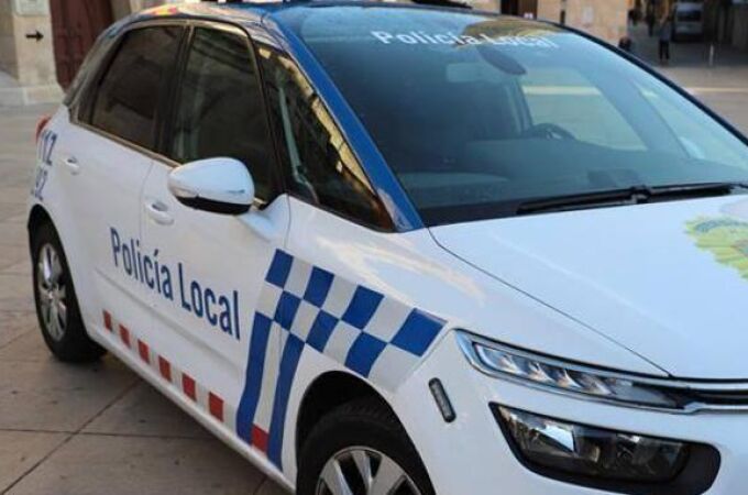 Vehículo de la policía local de Burgos
