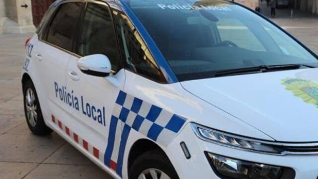 Vehículo de la policía local de Burgos