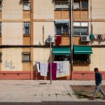 Barrio de San Cristóbal de los Ángeles, en Villaverde, el más humilde de la capital