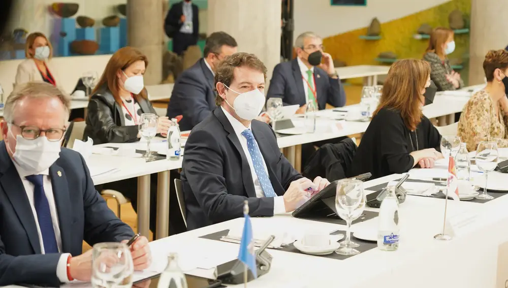 El presidente de la Junta de Castilla y León en funciones, Alfonso Fernández Mañueco, participa en la XXVI Conferencia de Presidentes