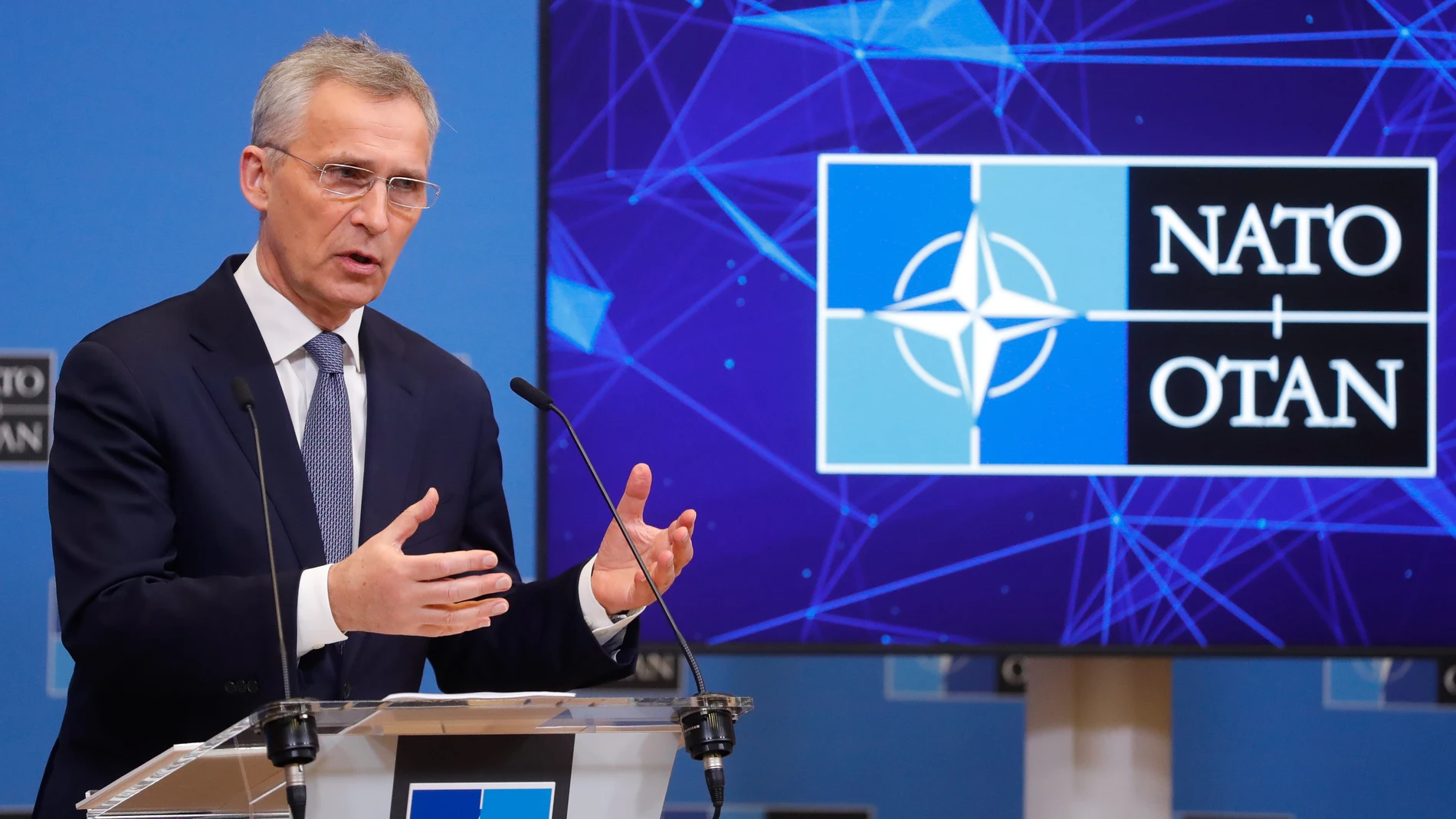 Stoltenberg ha indicado que Moscú podría estar planeando un ataque de "falsa bandera" para usar armas químicas en el país vecino
