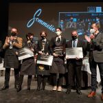 Imagen de la ganadora del campeonato de sumilleres de Castilla y León