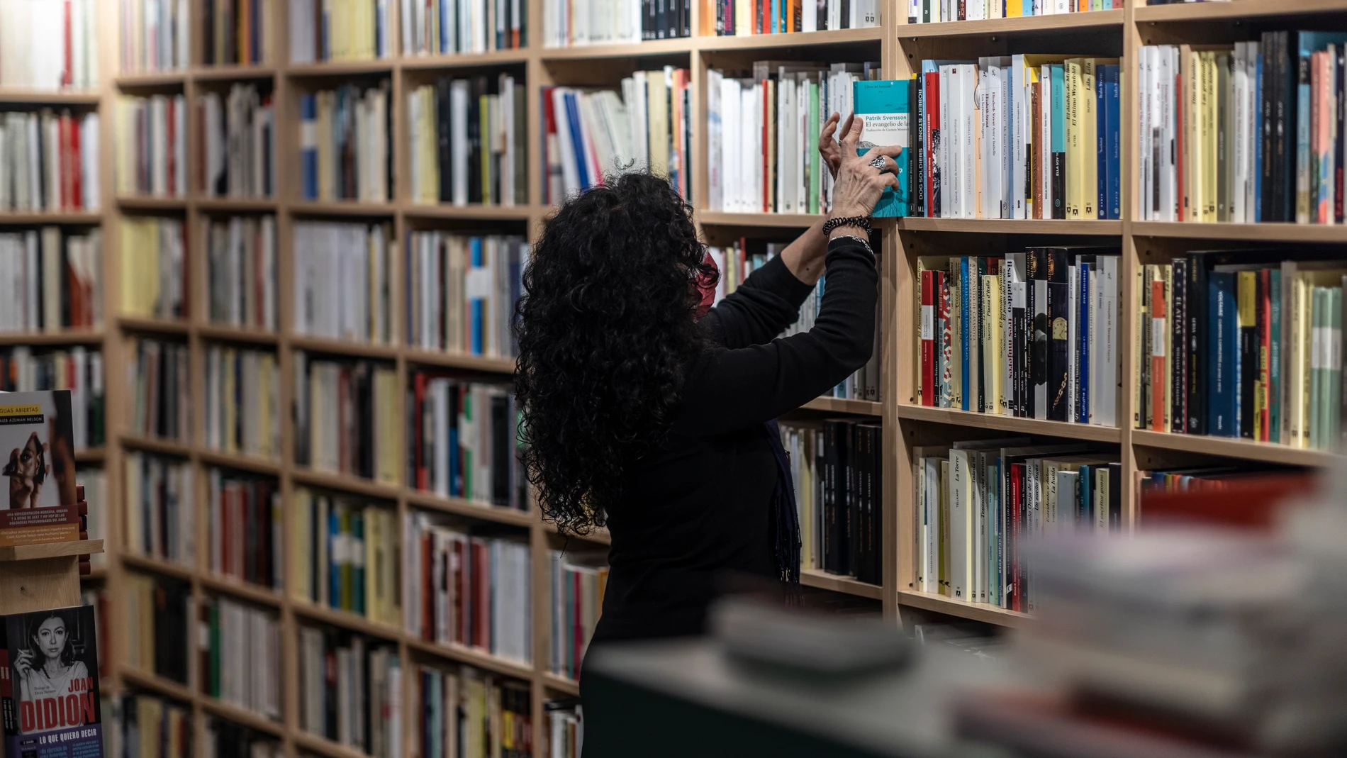 Imagen de la Librería Antonio Machado, en Madrid
