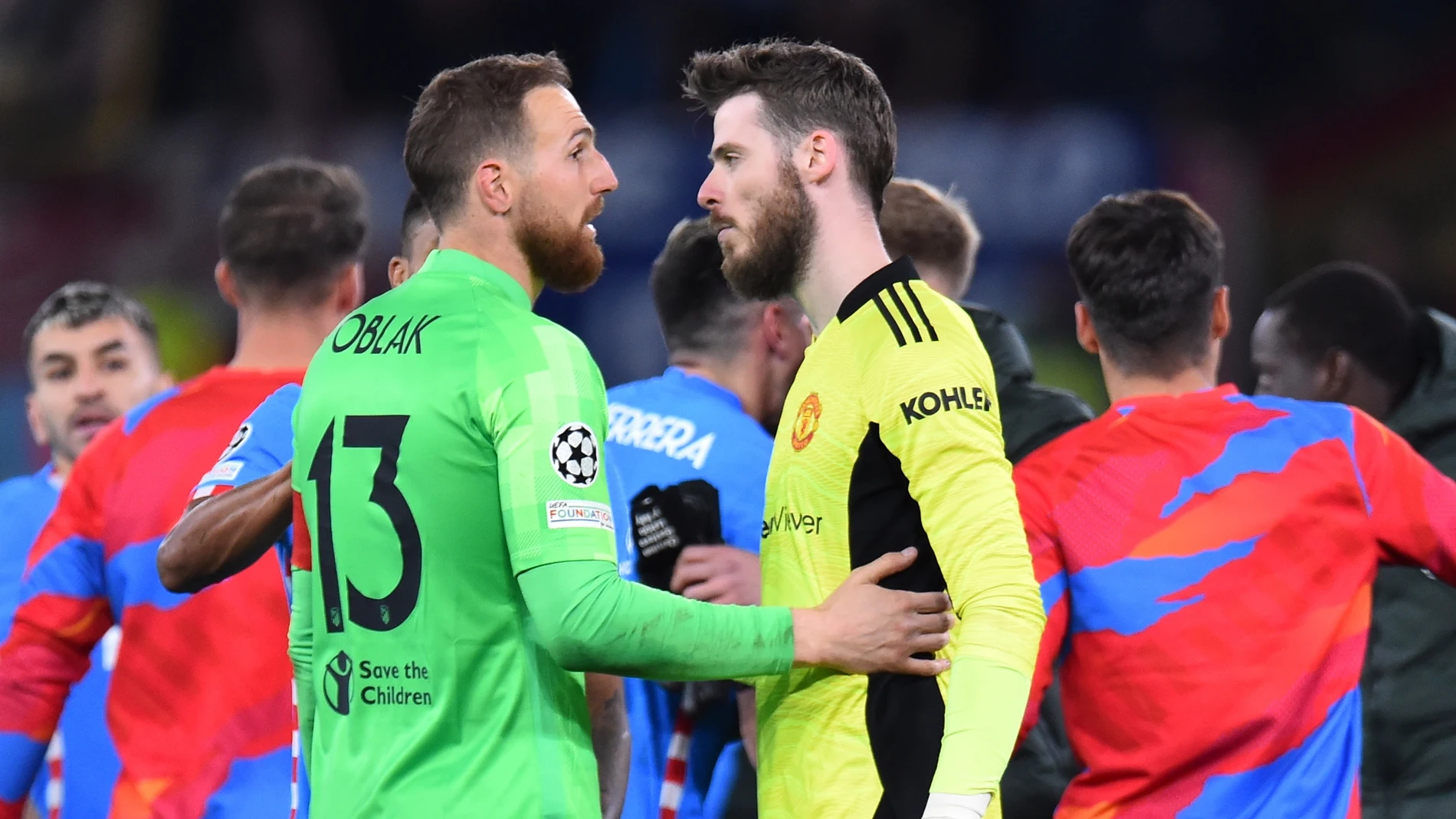 Jan Oblak y David de Gea