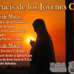 Cartel del primer Vía Crucis de Jóvenes Cofrades de ñAvila