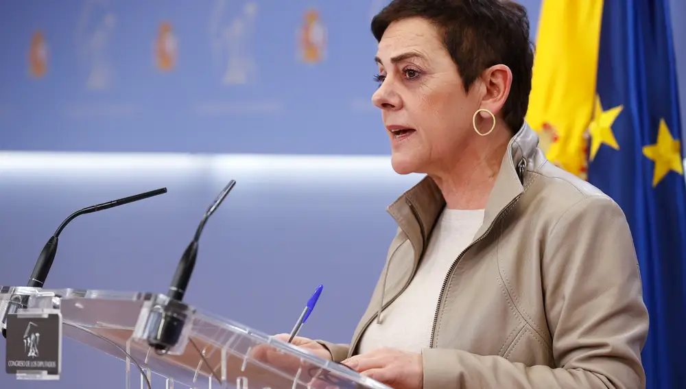 La portavoz de EH Bildu, Mertxe Aizpurua