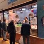Los mercados andaluces (en la imagen, uno de la provincia de Cádiz) sufren la huelga de transportistas