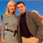 Carmen Lomana con vestido de 'IQ Collection'.