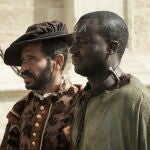 Una escena de la película "Los negros"