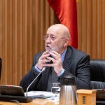 El presidente del centro de Investigaciones Sociológicas (CIS), José Félix Tezanos, comparece en la Comisión Constitucional en el Congreso de los Diputados