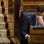 Sesion de control en el Congreso de los Diputados. Pedro Sanchez.