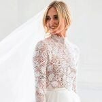 Chiara Ferragni espectacular con su look de novia.