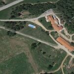 Imagen aérea de la masía en Vistabella (Castellón) Imagen aérea de la masía en Vistabella (Castellón)