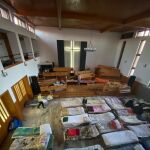 Donohursk al oeste de Ucrania, puerta de salida de los refugiados que huyen de la guerra hacia a Europa