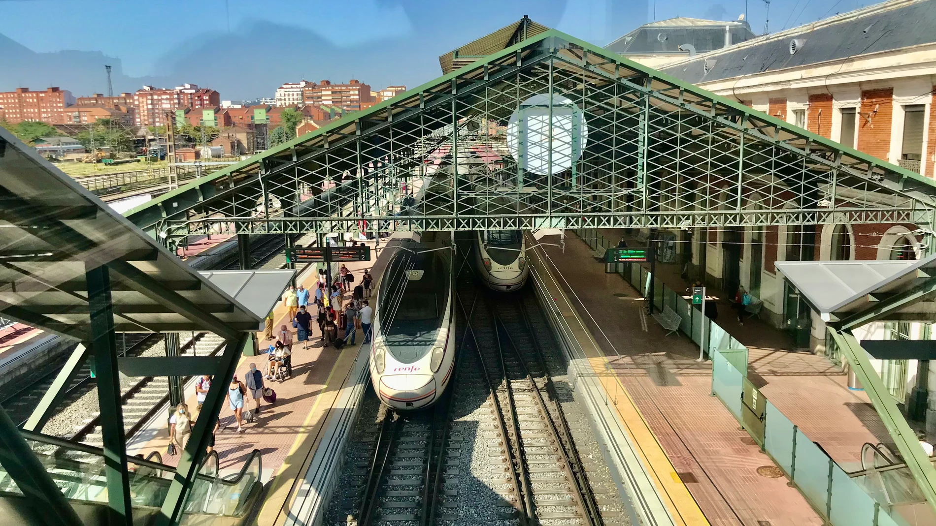 Estación de tren del Campo Grande de Valladolid
