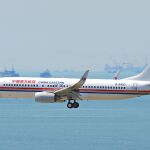 Un Boeing 737-800 de China Eastern, la compañía que ha sufrido el accidente