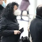 La ex escolta de Irene Montero Elena González acudió ayer a los juzgados de Plaza de Castilla para testificar en el "caso niñera"