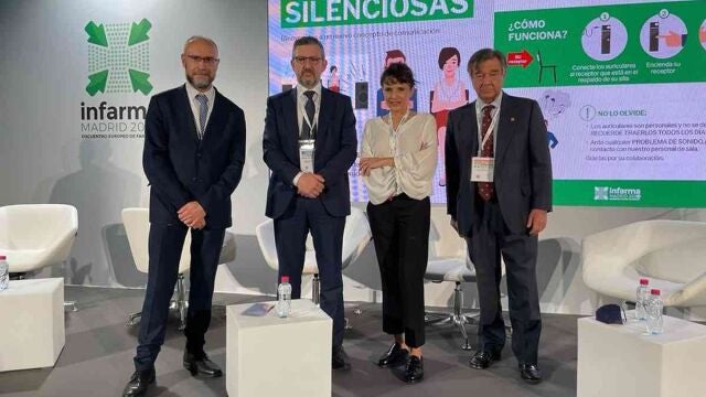 Julio Zarco, Andoni Lorenzo, Rosalía Gozalo y Luis González en Infarma 2022