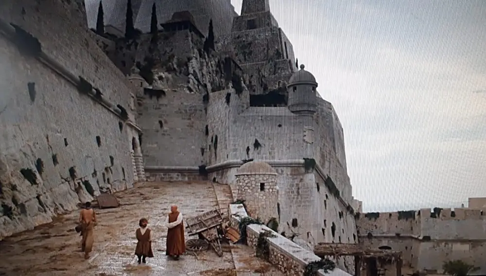 Rampa de Felipe II, en Peñíscola, en la serie "Juego de tronos"