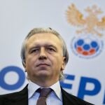 Alexander Dyukov, presidente de la Federación Rusa (RFU).