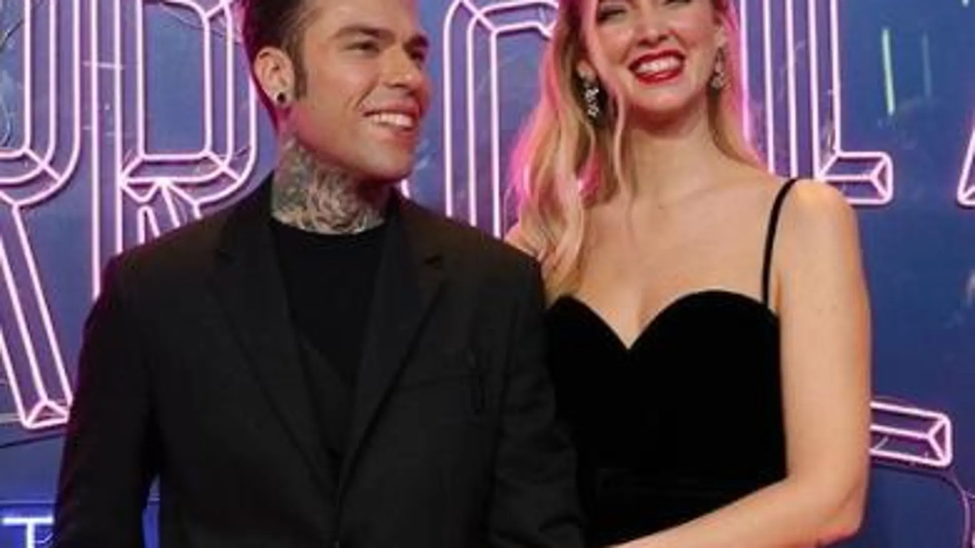 Chiara Ferragni y Fedez en Madrid