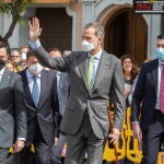 El Rey Felipe VI en Sanlúcar de Barrameda (Cádiz)