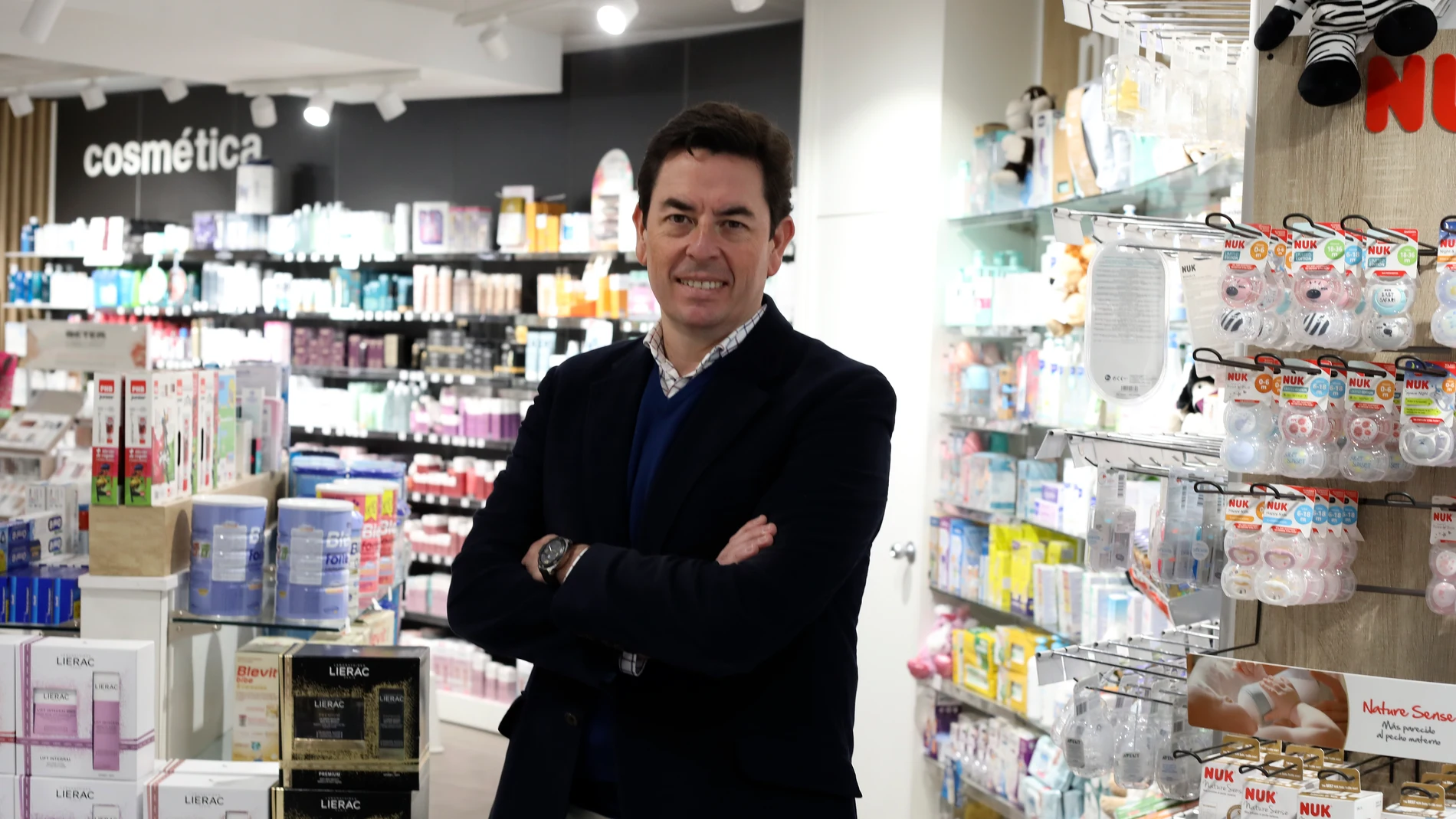 Manuel Martínez del Peral, presidente del Colegio de Farmacéuticos de Madrid (COFM)@Cipriano Pastrano