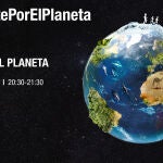 Cartel de la campaña #MuévetePorElPlaneta, Hora del Planeta 2022