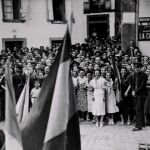 La ofrenda al Apóstol Santiago por parte del ministro del Interior Serrano Suñer en 1938