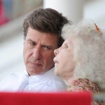 La duquesa de Alba y Cayetano Martínez de Irujo