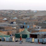 Vista general de un campo de refugiados saharauis en Tinduf, al suroeste del desierto de Argelia. EFE/Mohammed Messara