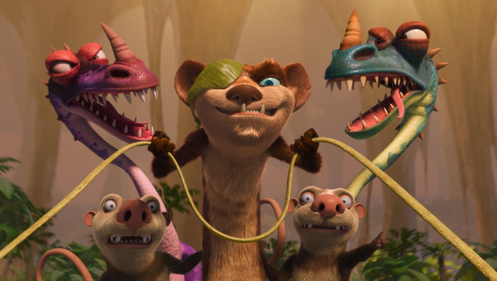 Buck Wild es de nuevo protagonista en la vuelta de "Ice Age" © 2022 Disney Enterprises, Inc. All Rights Reserved.