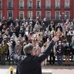 Veinticinco corales vallisoletanas se suman a la iniciativa 'Coros por la paz. org', un gran evento simultáneo a nivel europeo y con el que se quiere reivindicar la paz en Ucrania.