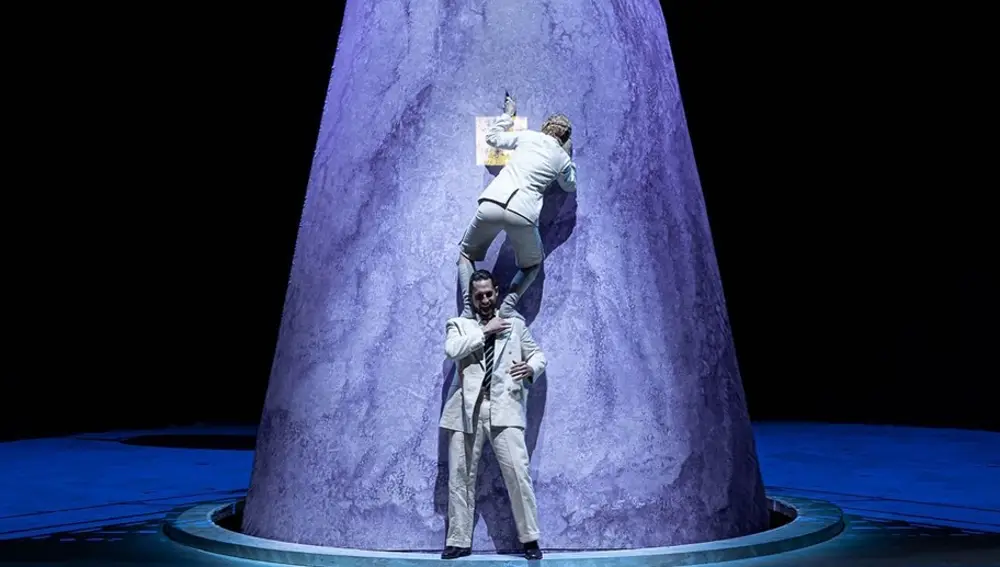 Una escena de la ópera en el teatro sevillano