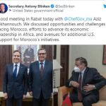 El tuit de Blinken sobre Marruecos