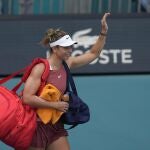 Paula Badosa se despidió de Miami por problemas físicos