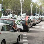 Una manifestación del sindicato CSIF en Valladolid