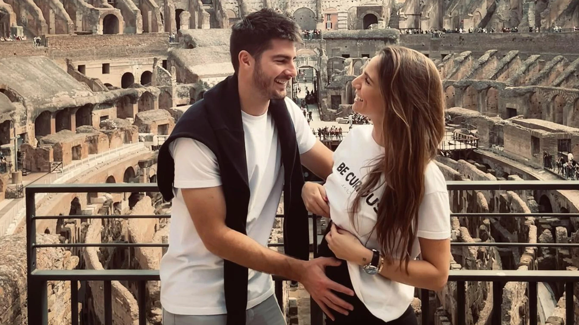 Gonzalo Melero y Lucía Villalón