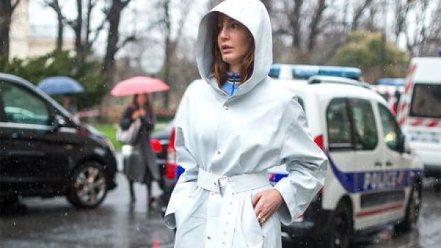 Así se protegen del mal tiempo las expertas en moda