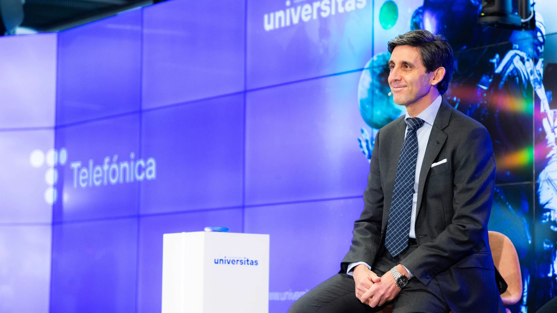 El presidente de Telefónica, José María Álvarez-Pallete, anunció estas nuevas instalaciones.