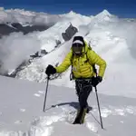 Carlos Soria, en el Dhaulagiri